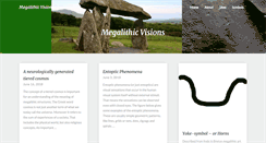 Desktop Screenshot of megalithic-visions.org