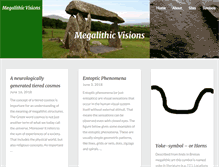 Tablet Screenshot of megalithic-visions.org